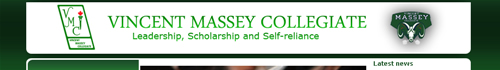 Vincent Massey Collegiate -
Vincent Massey Collegiate – leadership, bourse d'études et indépendance